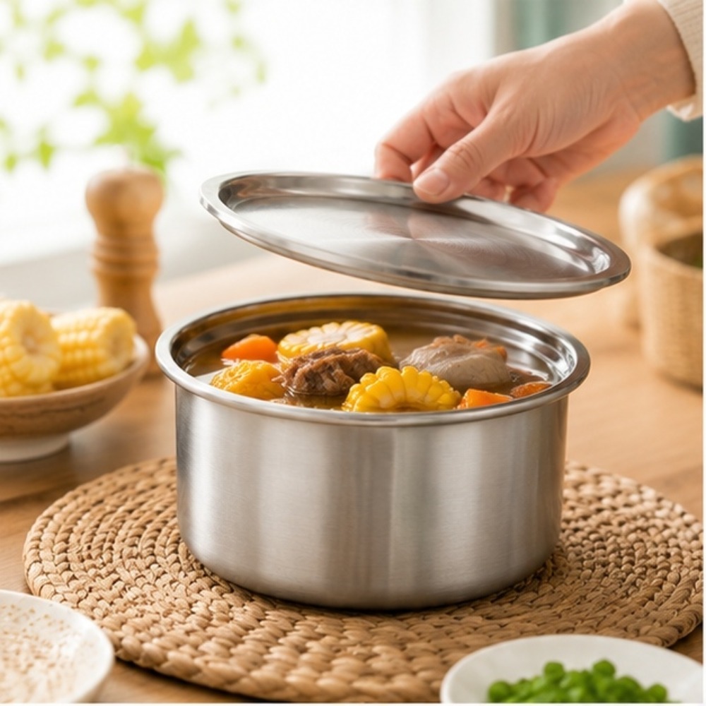 Meal Prep Plan - Miska ze stali nierdzewnej 304 z