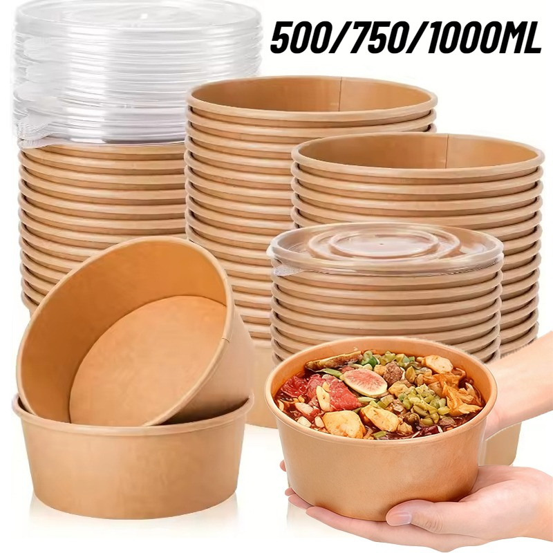 10/20 szt. Okrągłe miski z pap – Meal Prep Plan recenzja i cena