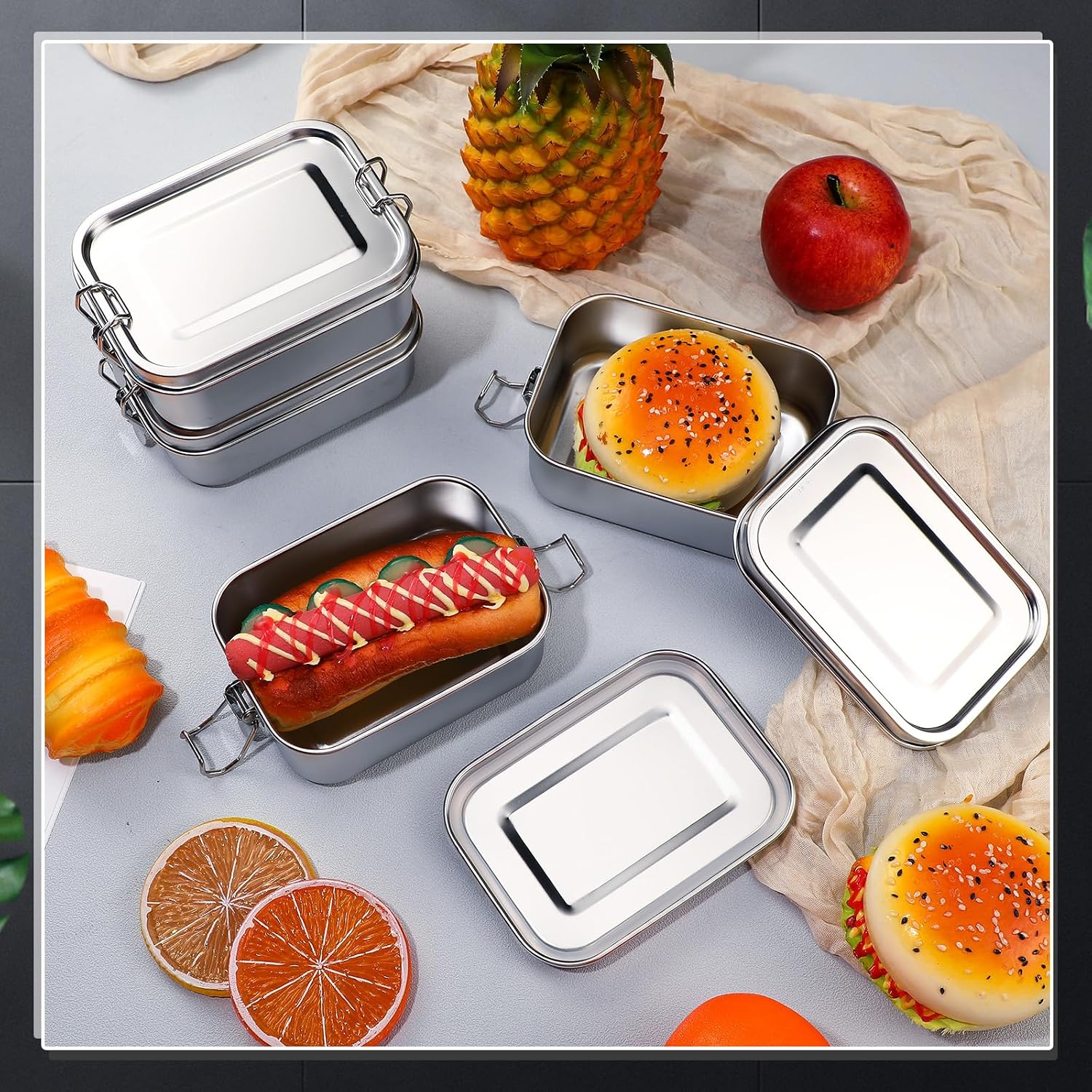 Pojemniki na żywność ze stali  – Stainless Bento Box recenzja i cena