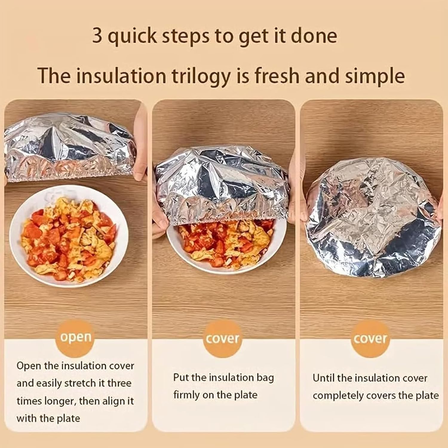 Wielorazowe pokrywki z folii a – Meal Prep Plan recenzja i cena