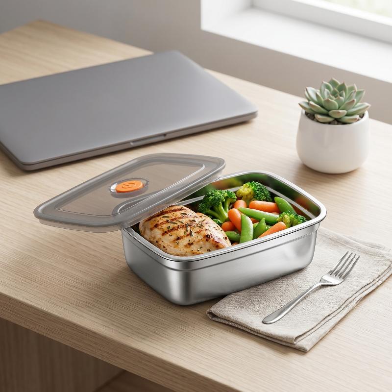 Pojemnik na lunch ze stali nie – Stainless Bento Box recenzja i cena