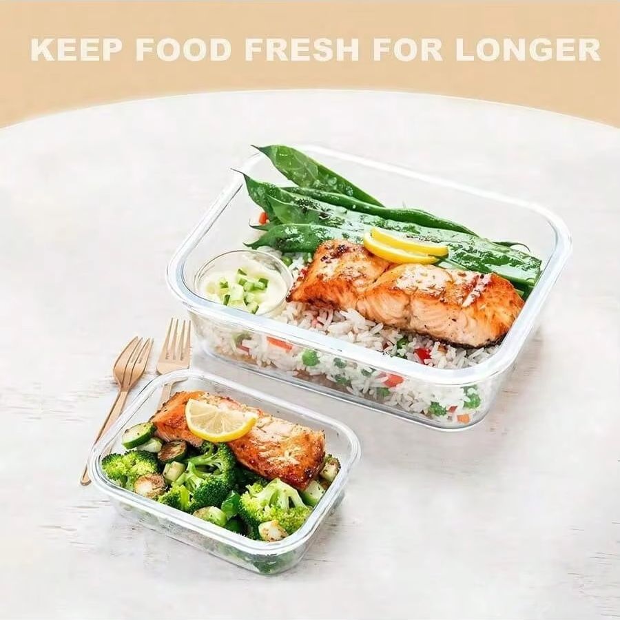 Szklany pojemnik do przechowyw – Meal Prep Plan recenzja i cena