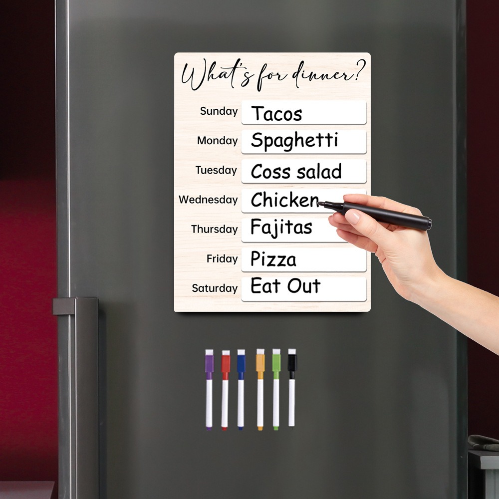 Tablica Magnetyczna na Lodówkę – Meal Prep Plan recenzja i cena