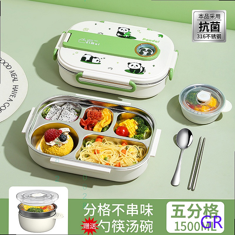 Pudełko na lunch Panda ze stal – Stainless Bento Box recenzja i cena